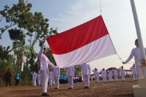 Perkumpulan AQL Gelar Upacara Bendera HUT RI ke-78 di Jonggol